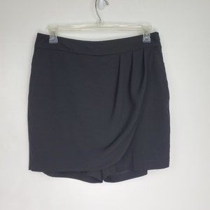 Liz Claiborne Black Skort With Pockets Size 10